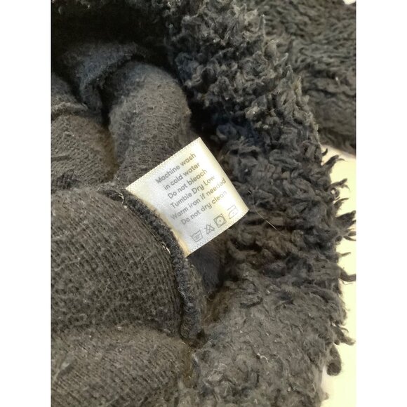 Bodega x 18 East Good Anywhere Sherpa Fleece Black Hoodie Pullover Unisex XL GUC - Picture 8 of 9